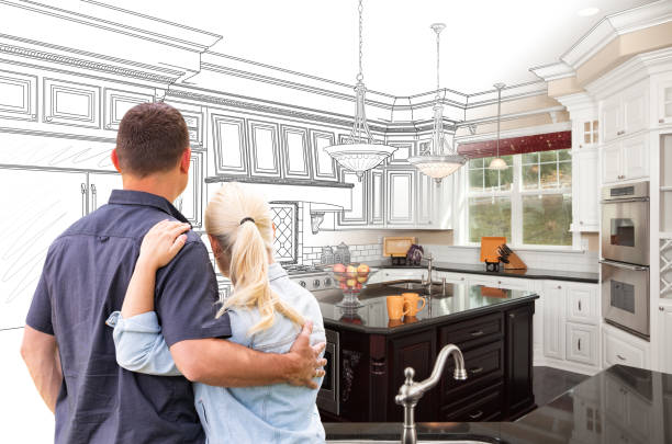 Professional Kitchen Island Installation technician working in Grasston, MN